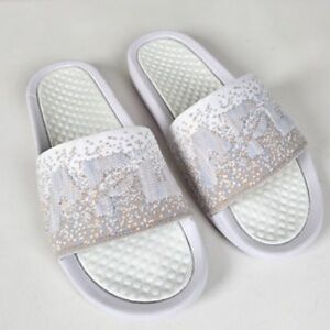 APL White and Gray Men's Slides
